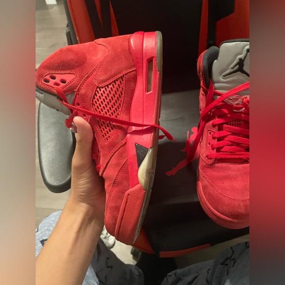 Air Jordan 5 retro”red suede” - Picture 8 of 8